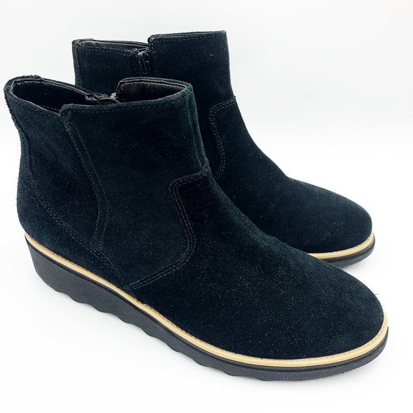 sharon swing wedge bootie